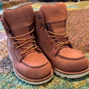 Red Wing Shoes Tan Leather Boots